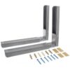 Scanpart wand bevestigingsbeugels magnetron zilver 50kg Magnetron accessoire Zilver | Scanpart