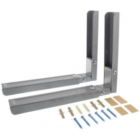 Scanpart wand bevestigingsbeugels magnetron zilver 50kg Magnetron accessoire Zilver | Scanpart