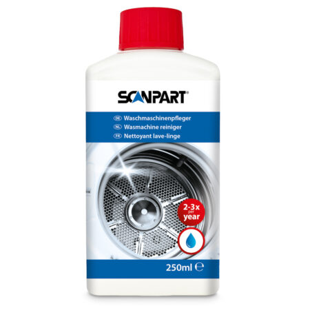 Scanpart wasmachine onderhoudsmiddel 250ml Wasmachine accessoire Wit | Scanpart