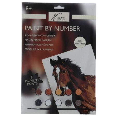 Schilderen Op Nummer Paard |