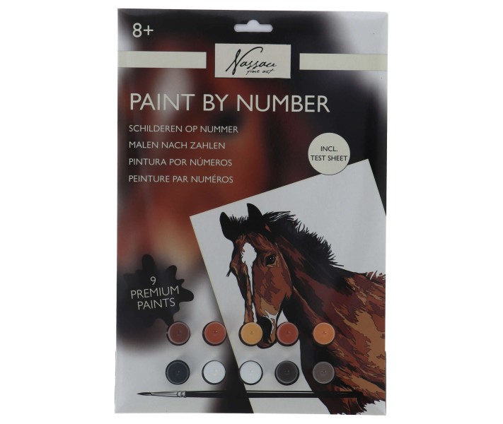 Schilderen Op Nummer Paard |