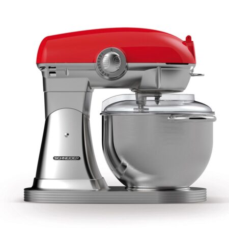 Schneider Retro Keukenmachine 5.7 L Fire Red - LAATSTE KANS | 6% korting | Schneider Retro