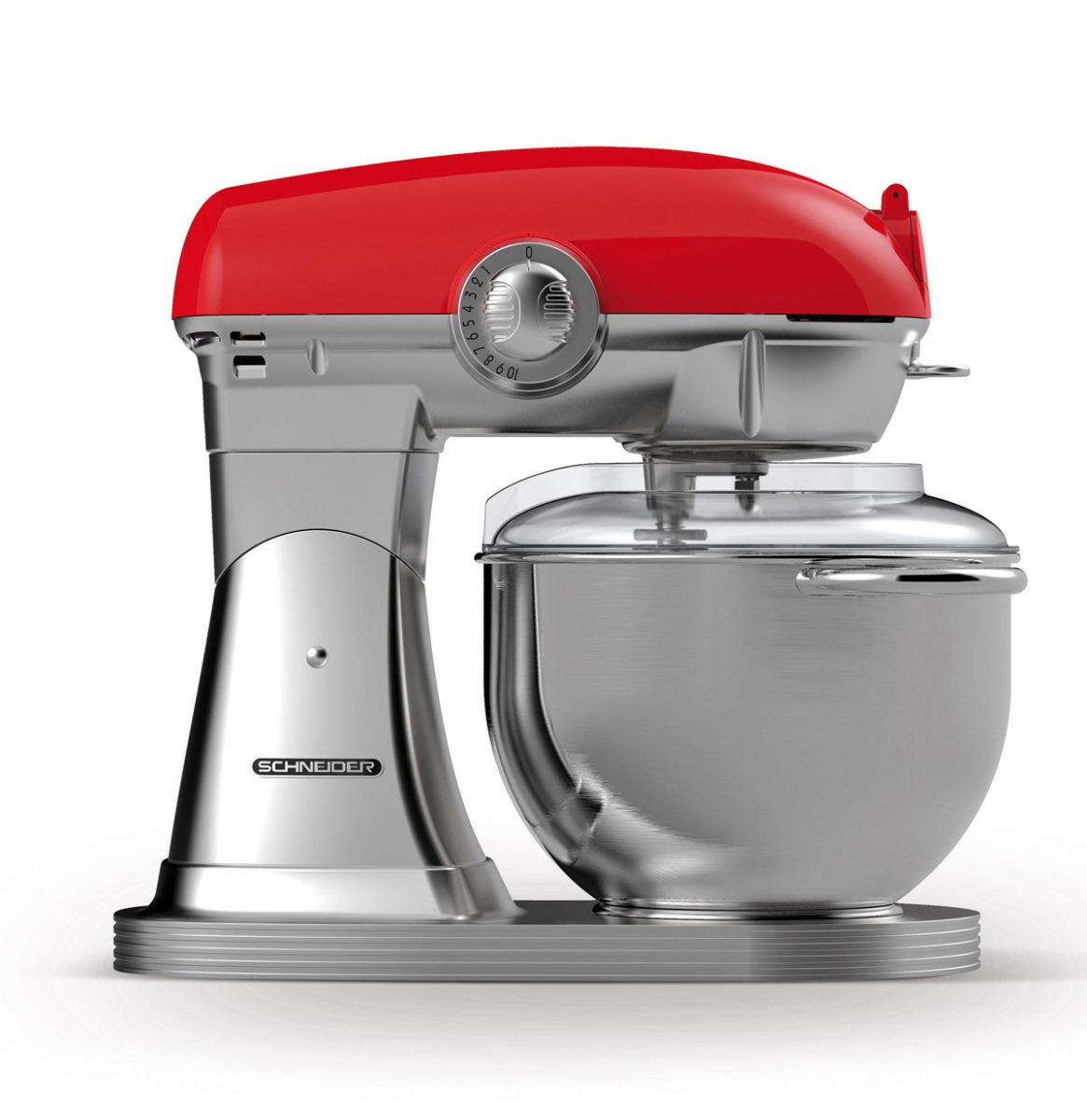 Schneider Retro Keukenmachine 5.7 L Fire Red - LAATSTE KANS | 6% korting | Schneider Retro