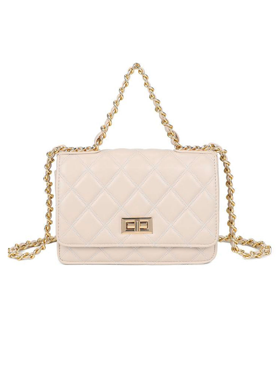 Schoudertas Candice Beige | Fashionize