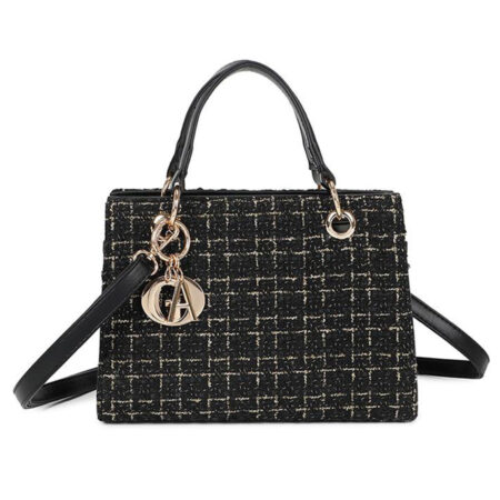 Schoudertas Chique Zwart | Fashionize