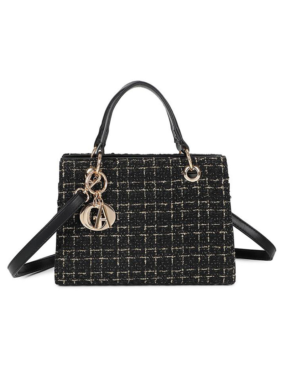 Schoudertas Chique Zwart | Fashionize