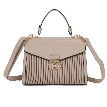 Schoudertas Felicia Taupe | Fashionize