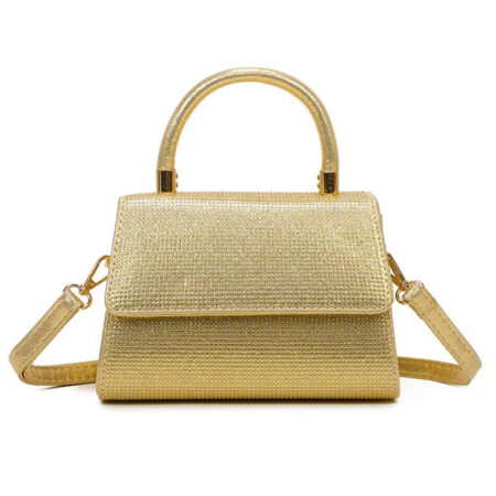 Schoudertas Glamour Goud | Fashionize