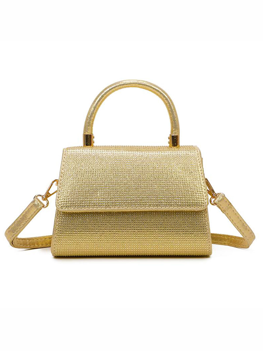 Schoudertas Glamour Goud | Fashionize