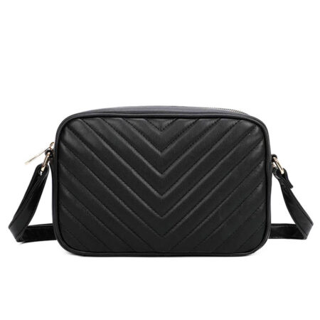 Schoudertas Mara Zwart | Fashionize