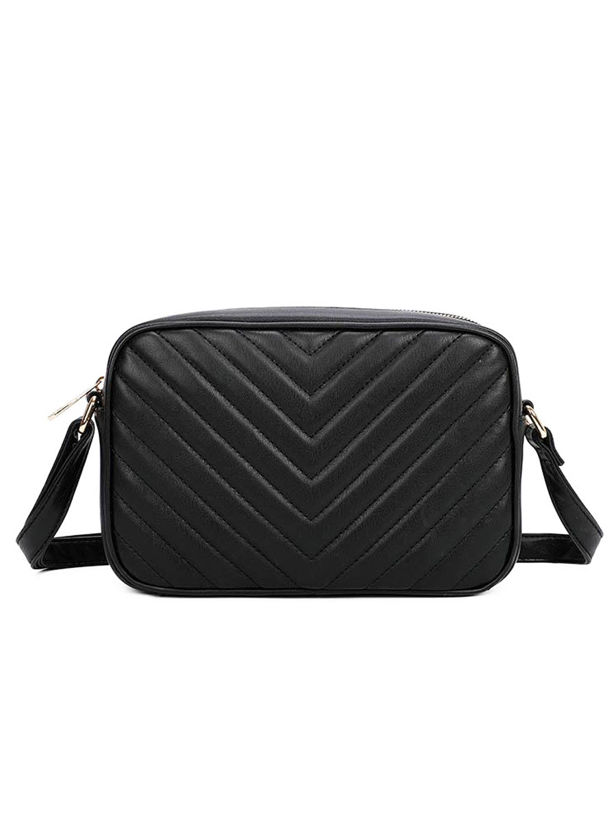 Schoudertas Mara Zwart | Fashionize