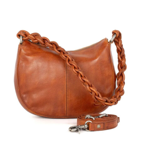 Schoudertas leer Jadee Brandy | Spikes & Sparrow