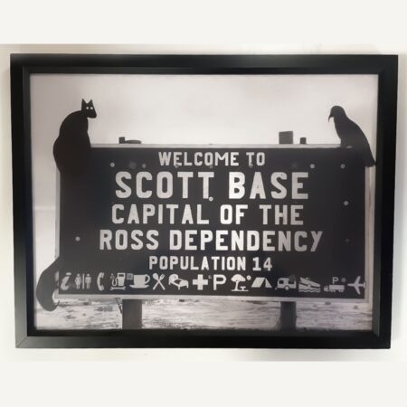 Scott Base - Ross Dependency Ingelijste Foto | Fiftiesstore