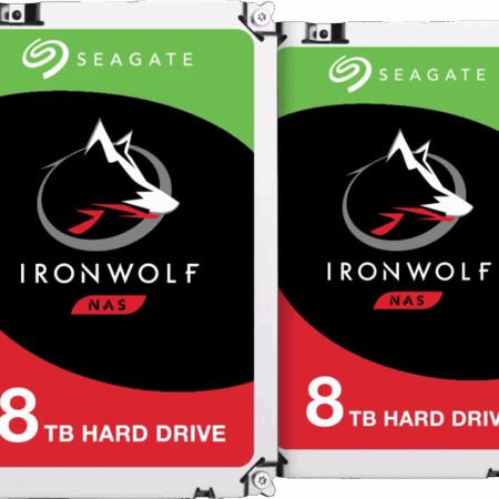 Seagate Ironwolf 8TB - Duo Pack