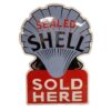 Sealed Shell Emaille Bord - 60 x 43cm | Shell