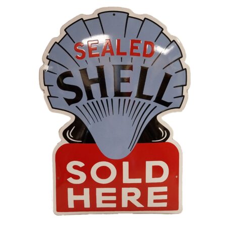 Sealed Shell Emaille Bord - 60 x 43cm | Shell