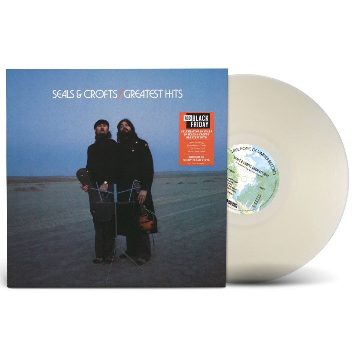 Seals & Croft - Greatest Hits (Milky Clear Vinyl) (Record Store Day Black Friday 2025) (LP) | Fiftiesstore