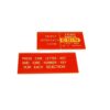 Seeburg 100R/J Instructie Glaasjes Set (Glas) | Seeburg