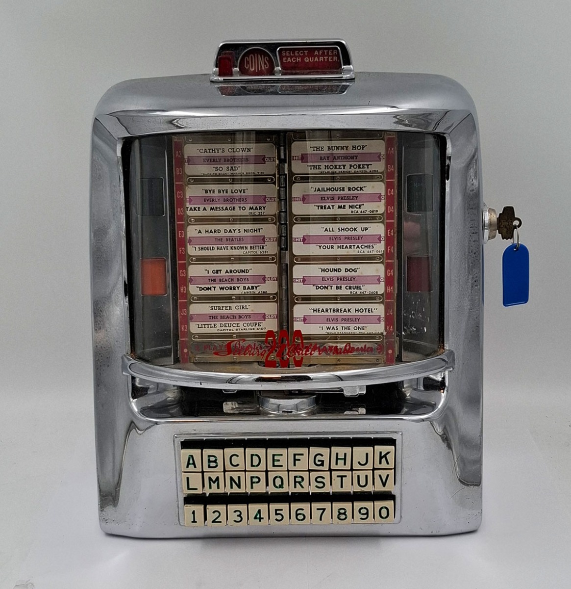 Seeburg D-3WA Wallbox - 200 Selecties (1955-1958) | Seeburg