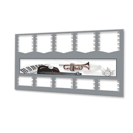 Seeburg DS160 Top Flat Glas Sticker | Seeburg