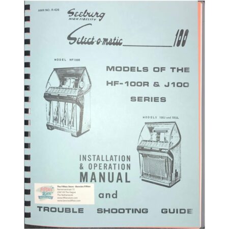 Seeburg HF-100R & 100J Jukebox Service Manual | Seeburg