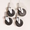 Seeburg Jukebox 2.5" Caster Met Polyamide Wielen (Set van 4) | Seeburg