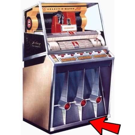Seeburg KD-200 Voetplaat | Seeburg