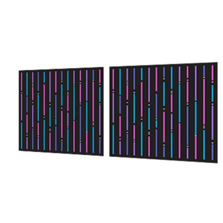 Seeburg LS1 Voorkant Backlit Display Panelen | Fiftiesstore