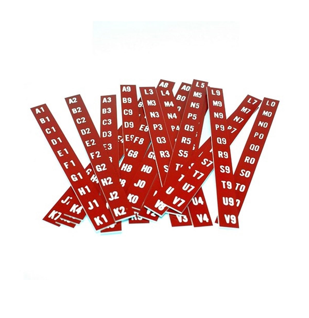 Seeburg Letters Nummers Stroken Drum Model V VL KD 200 - 20 stuks | Seeburg
