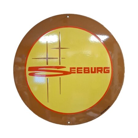 Seeburg Logo Emaille Bord - Ø40cm | Seeburg