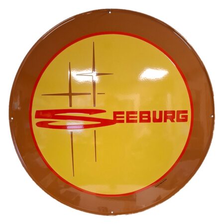 Seeburg Logo Emaille Bord - Ø60cm | Seeburg