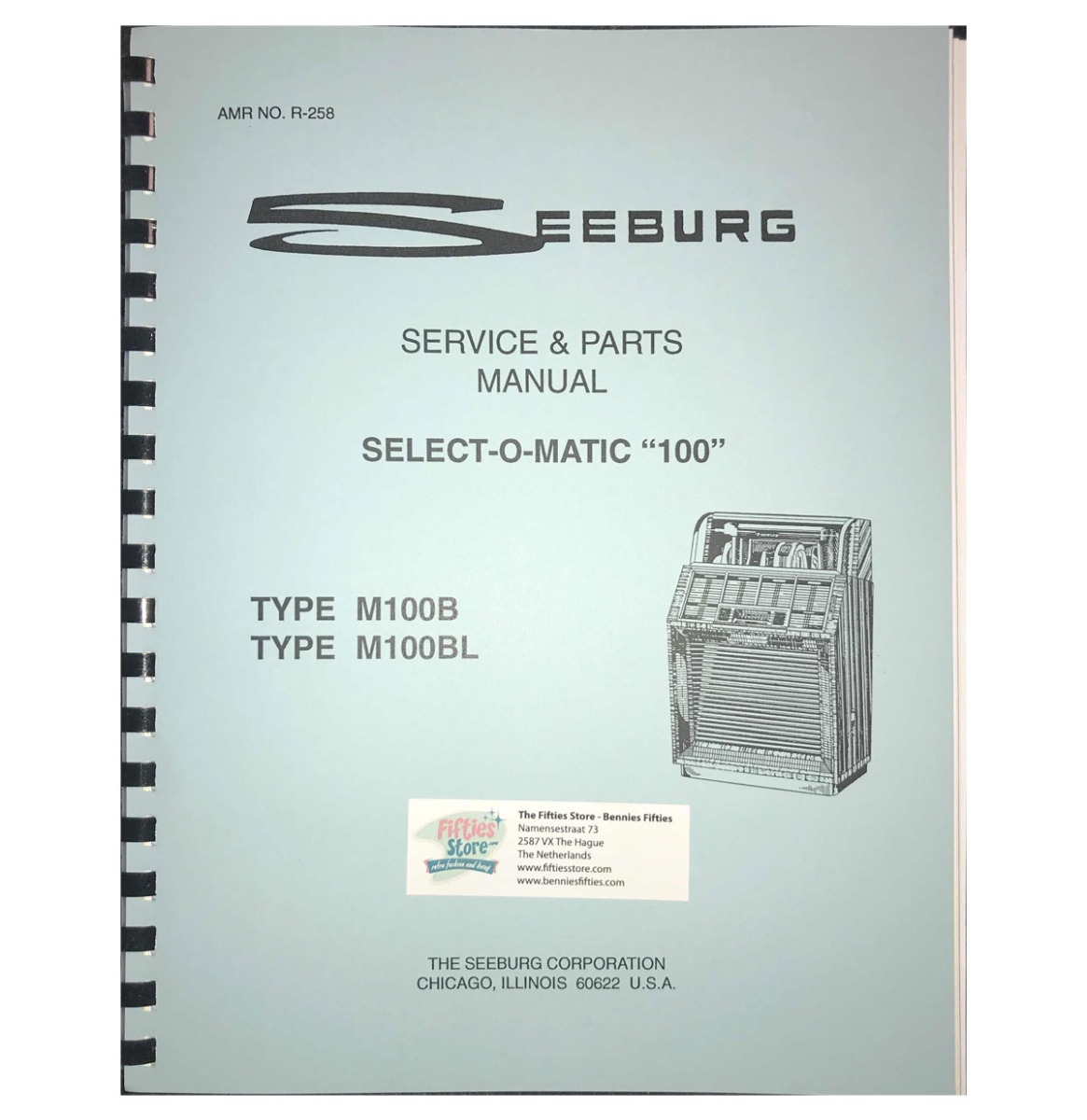 Seeburg M100B(L) Jukebox Service Manual | Seeburg