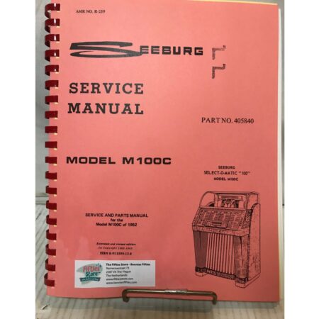 Seeburg M100C Jukebox Service Manual | Seeburg