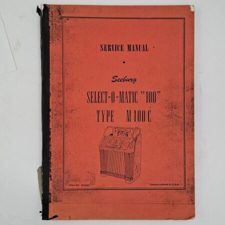 Seeburg M100C Service Handleiding - Origineel | Seeburg