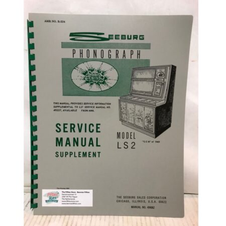 Seeburg Model LS2 Jukebox Service Manual Supplement | Seeburg