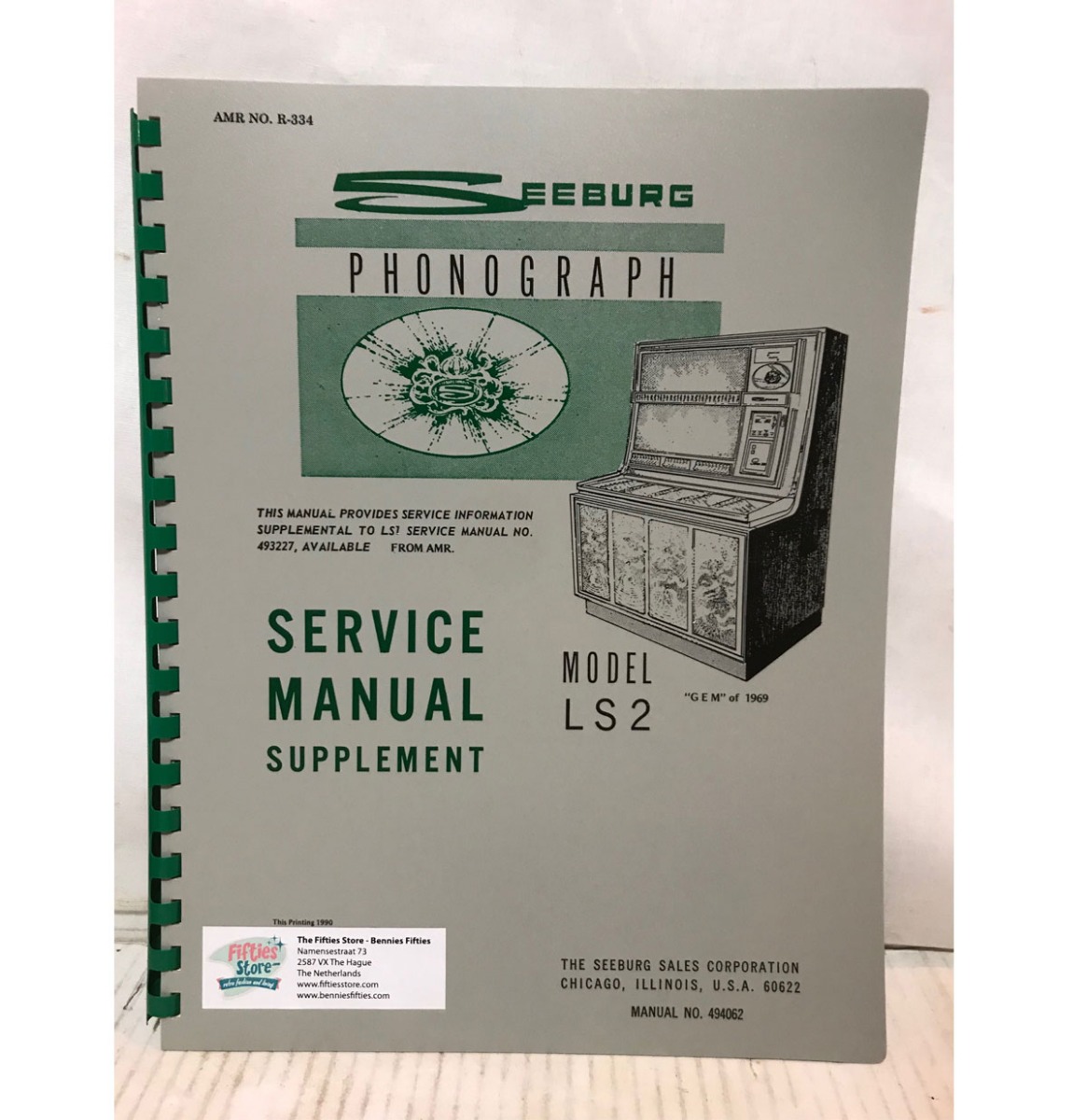 Seeburg Model LS2 Jukebox Service Manual Supplement | Seeburg