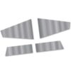 Seeburg Q100 En Q160 Kast Folies Zijkanten (4 Stuks) | Fiftiesstore