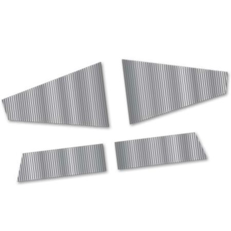 Seeburg Q100 En Q160 Kast Folies Zijkanten (4 Stuks) | Fiftiesstore