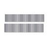 Seeburg Q100 en Q160 folies / stickers voorkant kast (2 stuks) | Seeburg