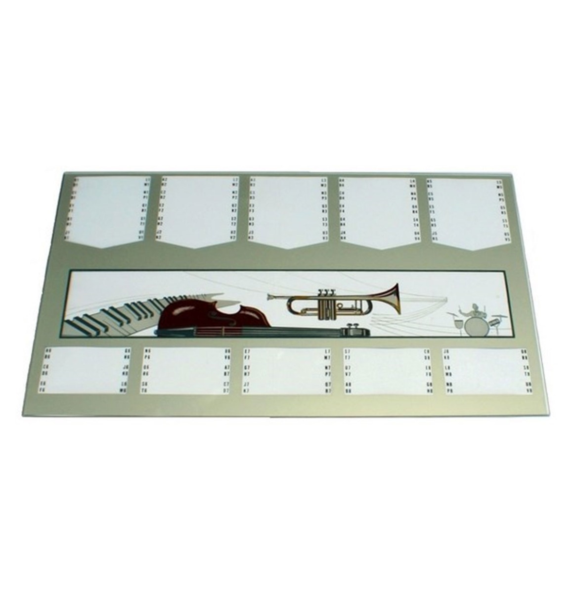 Seeburg Ruit Onder Model DS160 (Bedrukt) | Seeburg