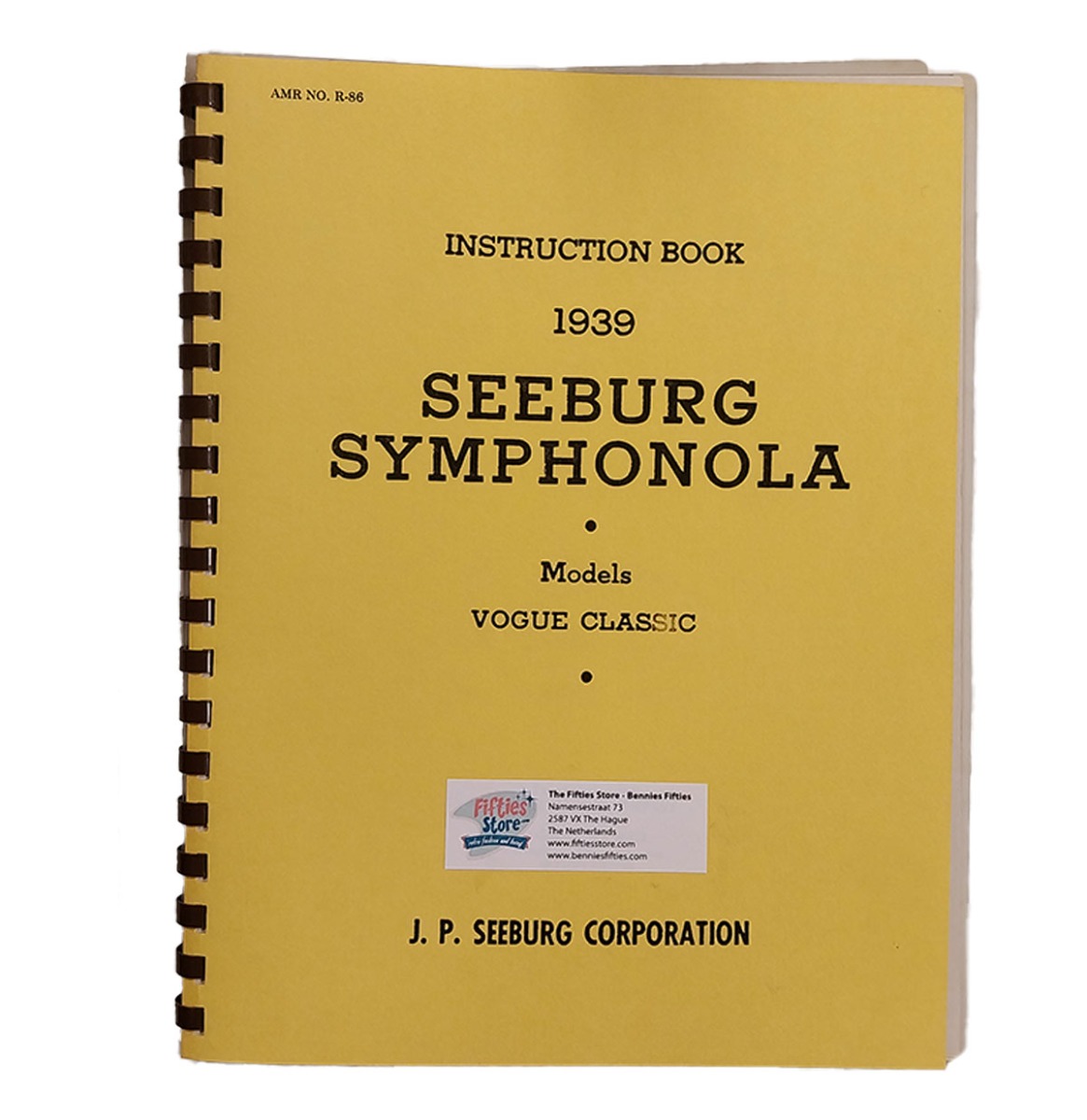 Seeburg Symphonola Instruction Book | Seeburg