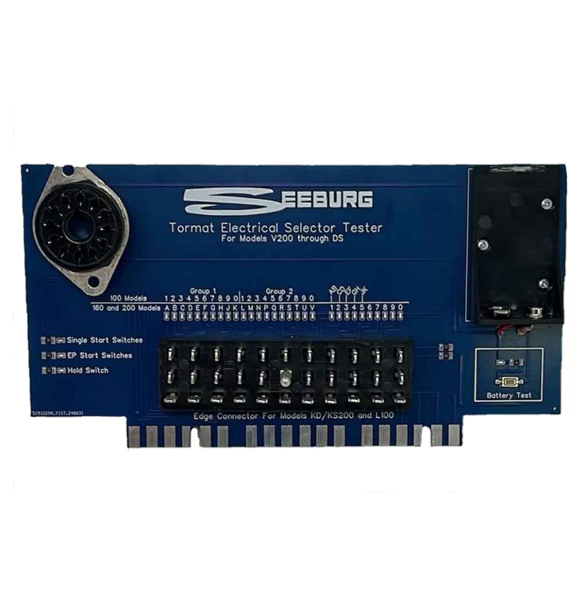 Seeburg Toetsenbord Tester voor Tormat Modellen | Seeburg