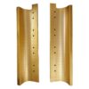 Seeburg V200 Gouden Metalen Zijpanelen Voor Grill (Set) | Seeburg