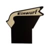 Seeburg Wallbox Einwurf Bordje | Seeburg