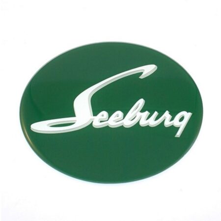 Seeburg Zijkant Embleem In Kabinet (Groen) Model V200 | Seeburg