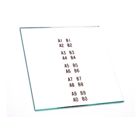 Seeburg programma ruitje G-H (bedrukt) model 100G / W / R / J | Seeburg