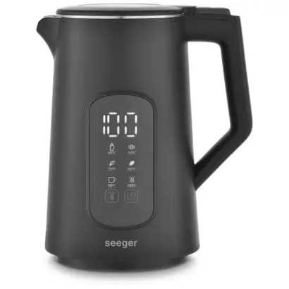 Seeger SGR1100BK Waterkoker Zwart | Seeger