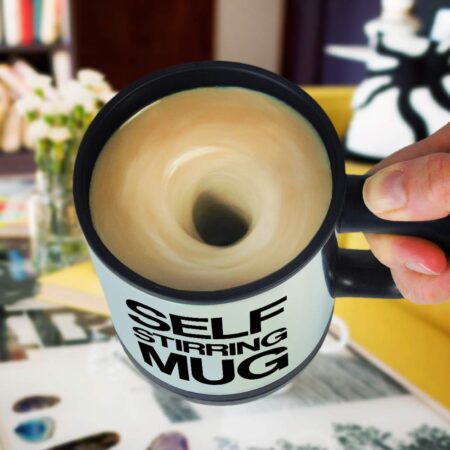 Self Stirring Mug - Zelfroerende koffie mok - 350 ml | Out of the Blue