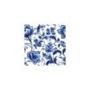 Servetten 33cm delft blauw florals | Ambiente