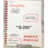 Service Manual - AMI Jukebox Model G-200 | Ami